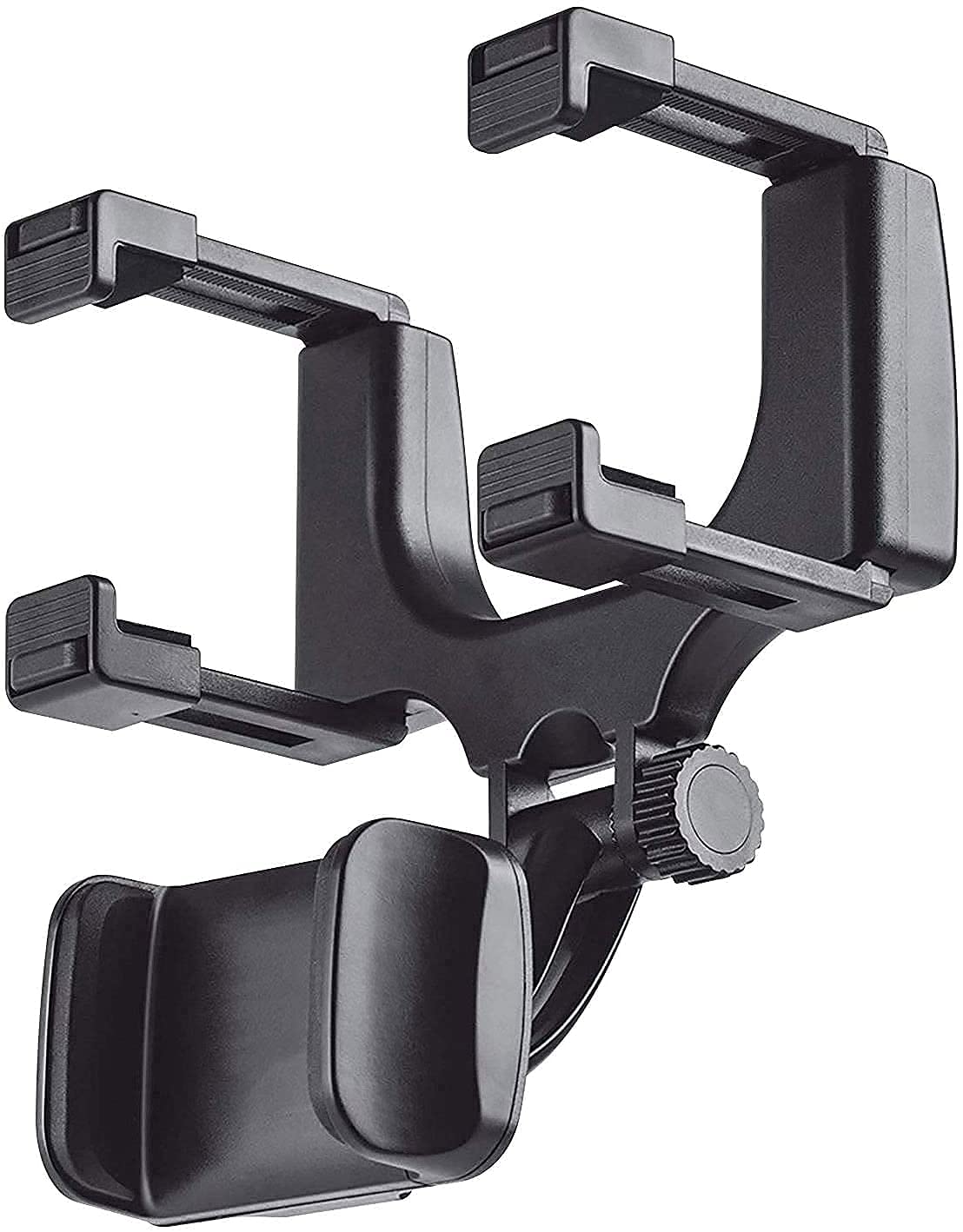 Universal Rearview Mirror 360 Degrees Rotating Car Smart Phone Holder