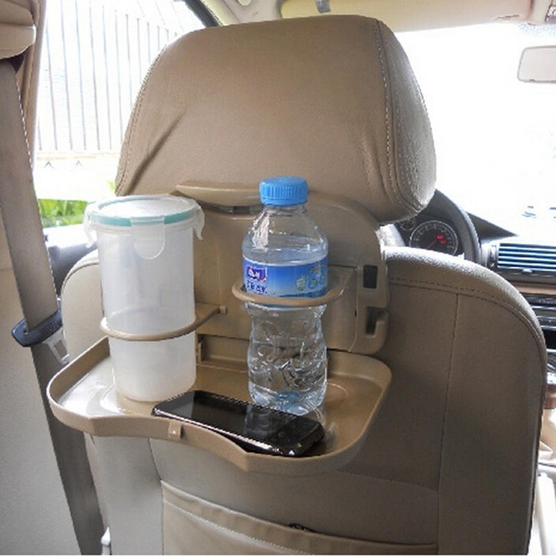 1 PC Folding Car Back Seat Table Stand