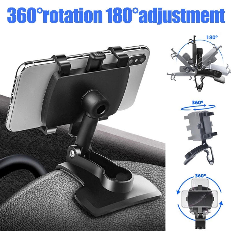 Universal 360° Rotation Multifunctional Car Dashboard Phone Moun holde ...