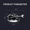 Car Fragrance Portable Solar Panel Helicopter Model Automotive Fragrance