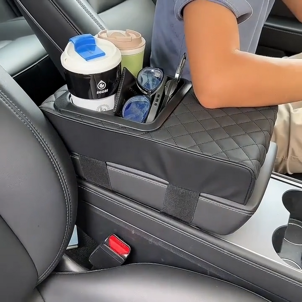 Multifunctional Armrest Box with Tissue box